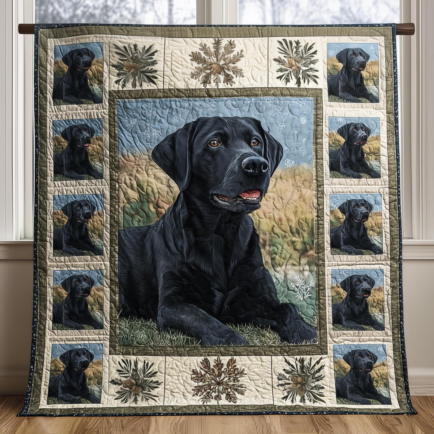 Labrador Quilted Blanket GFTOMA8318