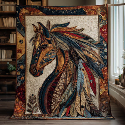 Horse Spirit Quilted Blanket GFTOMA8350