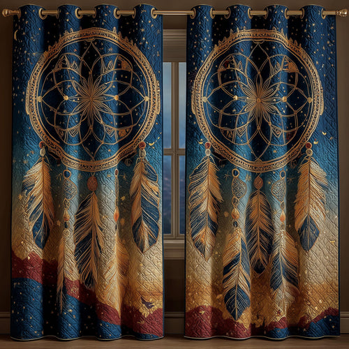 Tribal Soul Dreamcatcher Quilted Curtains GFTOMA8365