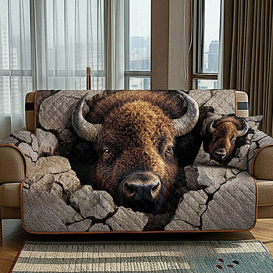 Bison Legacy Quilted Sofa Cover GFTOMA8426