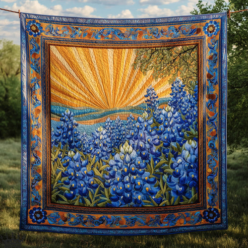 Lonestar Meadow Quilted Blanket GFTOMA8459