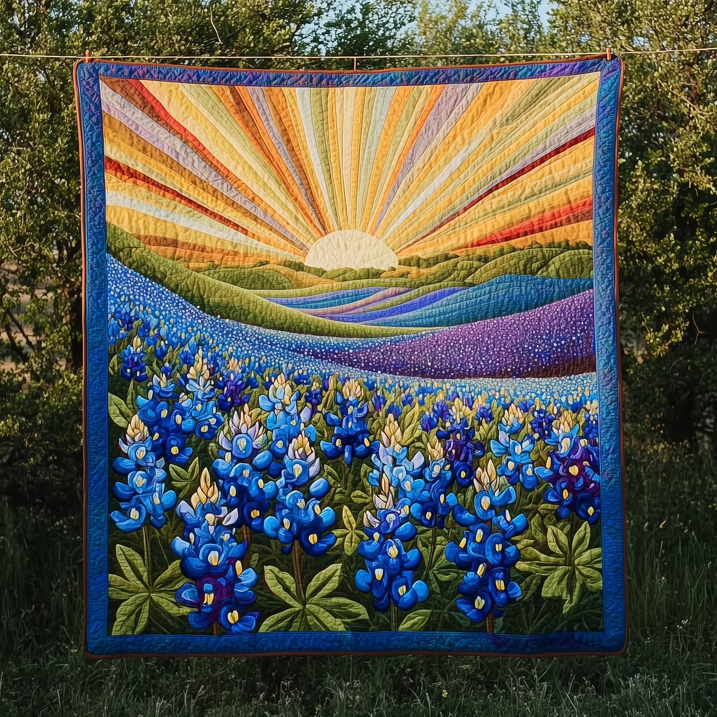 Lone Prairie Quilted Blanket GFTOMA8463