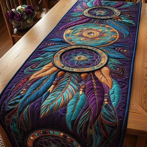Dreamcatcher  Quilted Table Runner GFTOMA8473