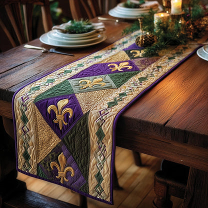 Royal Mardi Quilted Table Runner GFTOMA8545