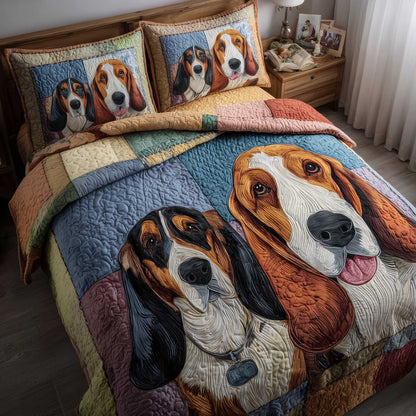 Basset Hounds Duvet Cover Set GFTOMA8583