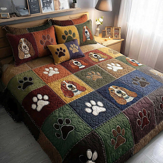 Basset Hounds Duvet Cover Set GFTOMA8584