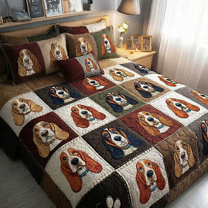 Basset Hounds Duvet Cover Set GFTOMA8586