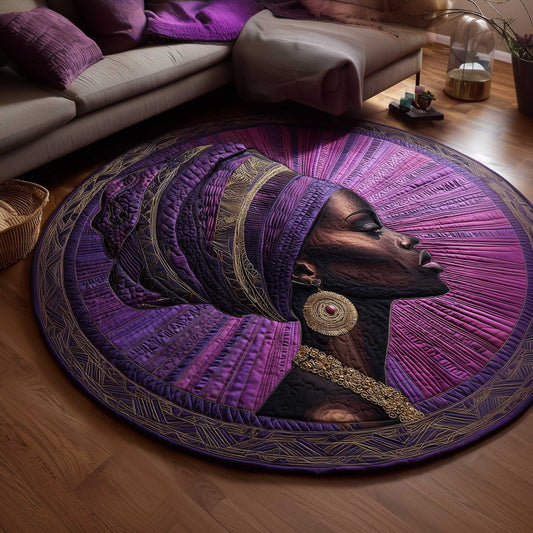 Golden Queens Quilted Round Mat GFTOMA8594