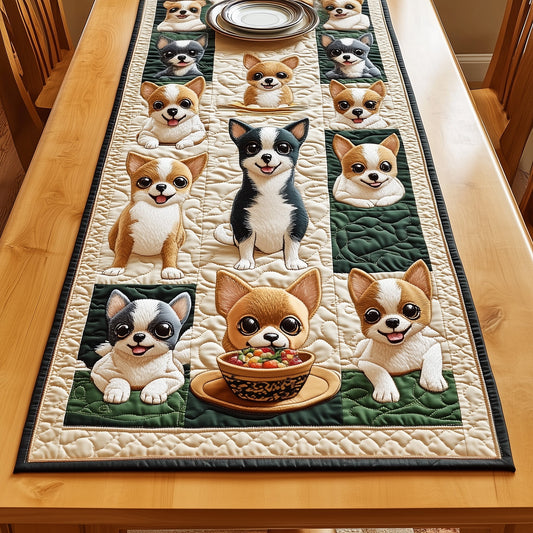 Chihuahua Quilted Table Runner GFTOMA860