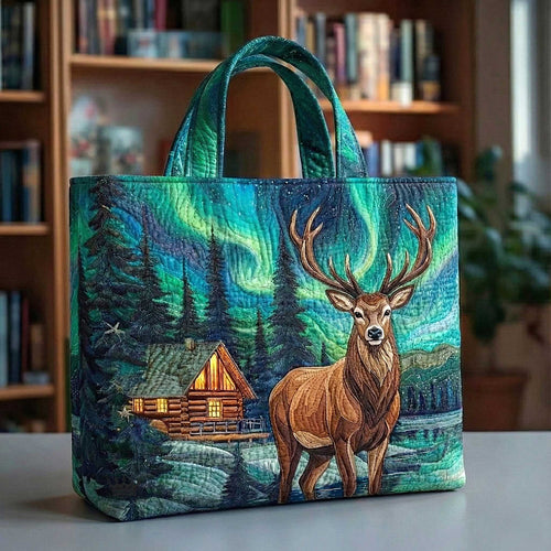 Deer Quilted Tote Bag GFTOMA8625