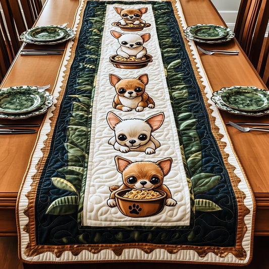 Chihuahua Quilted Table Runner GFTOMA862