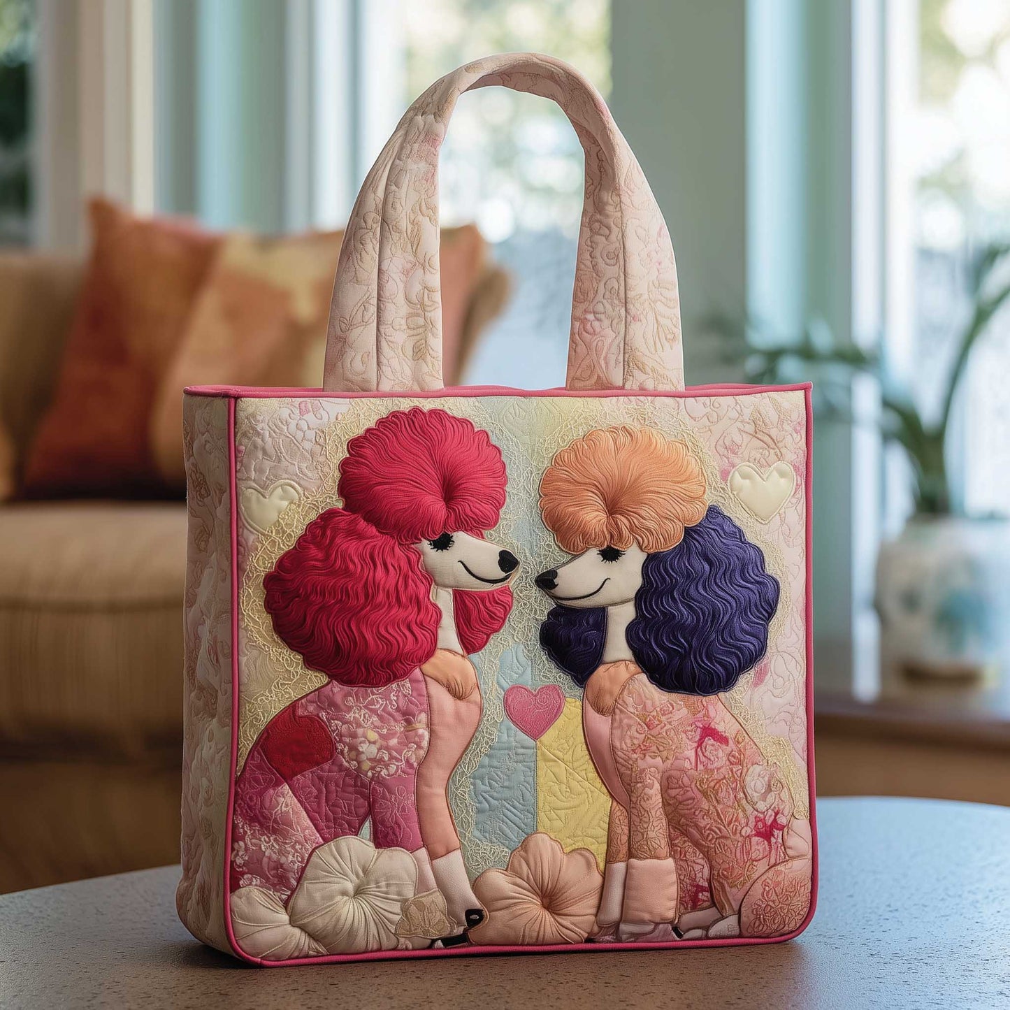 Pawfect Match Quilted Tote Bag GFTOMA8632