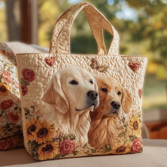 Puppy Love Quilted Tote Bag GFTOMA8633
