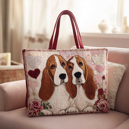 Puppy Love Quilted Tote Bag GFTOMA8635