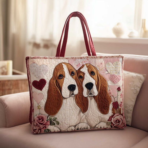 Puppy Love Quilted Tote Bag GFTOMA8635
