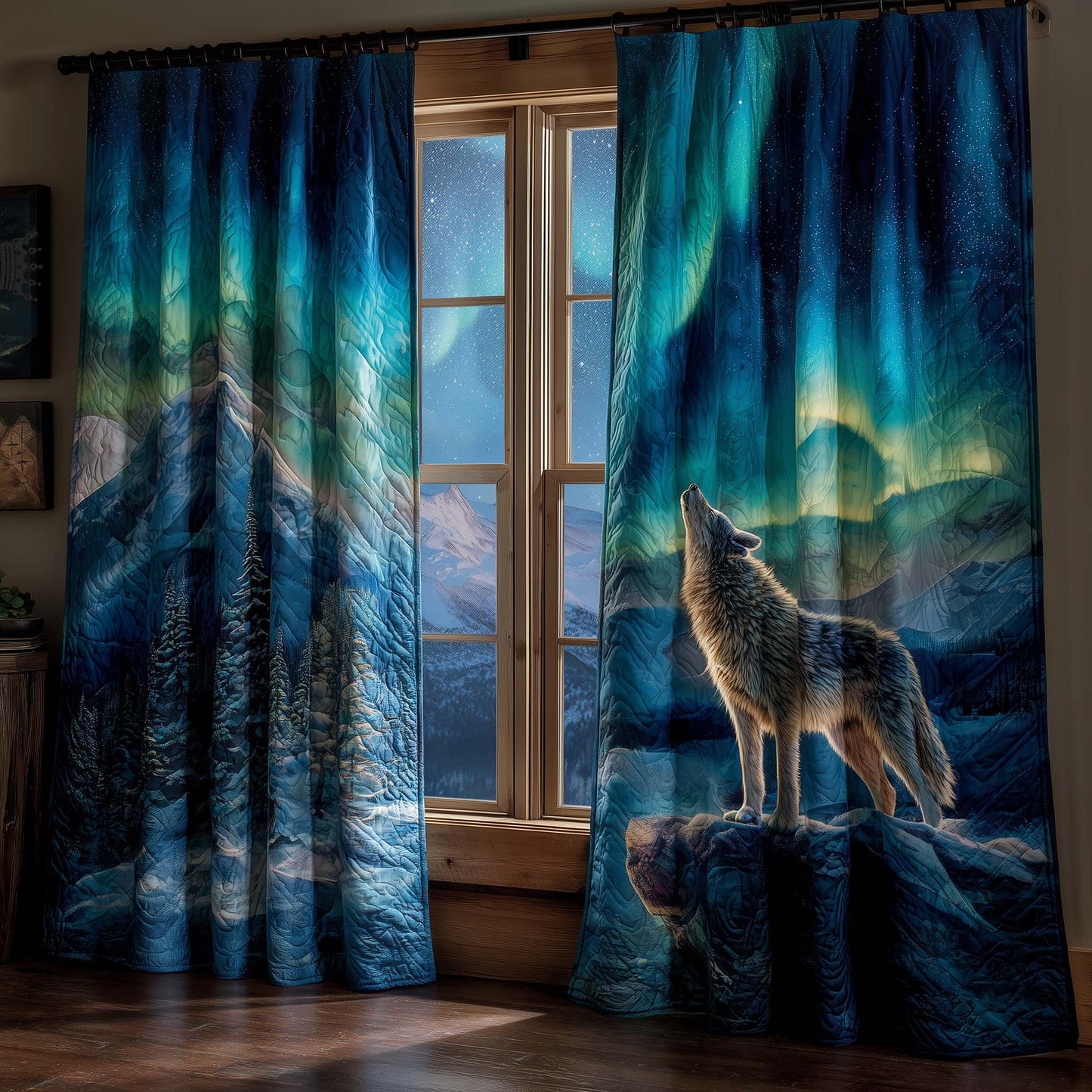 Aurora Dream Quilted Curtains GFTOMA8649