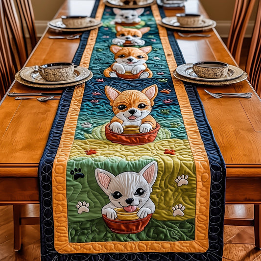 Chihuahua Quilted Table Runner GFTOMA866