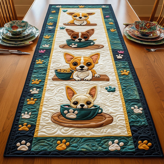 Chihuahua Quilted Table Runner GFTOMA870