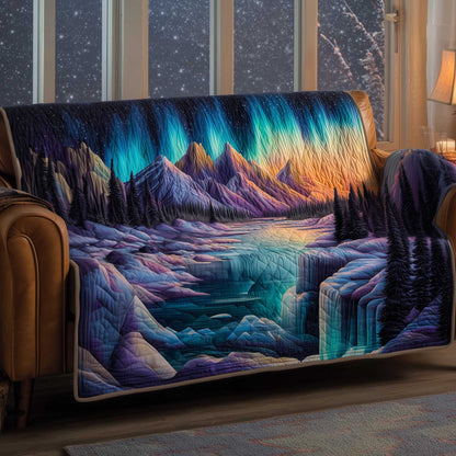 Northern Calm Quilted Sofa Cover GFTOMA8712