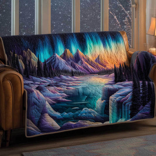 Northern Calm Quilted Sofa Cover GFTOMA8712