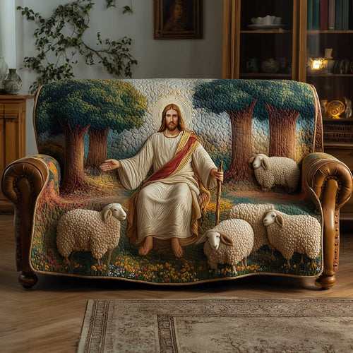 Faith and Grace Quilted Sofa Cover GFTOMA8718