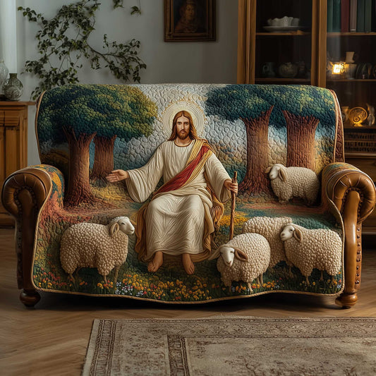 Faith and Grace Quilted Sofa Cover GFTOMA8718