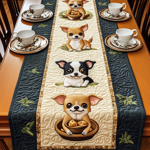 Chihuahua Quilted Table Runner GFTOMA873
