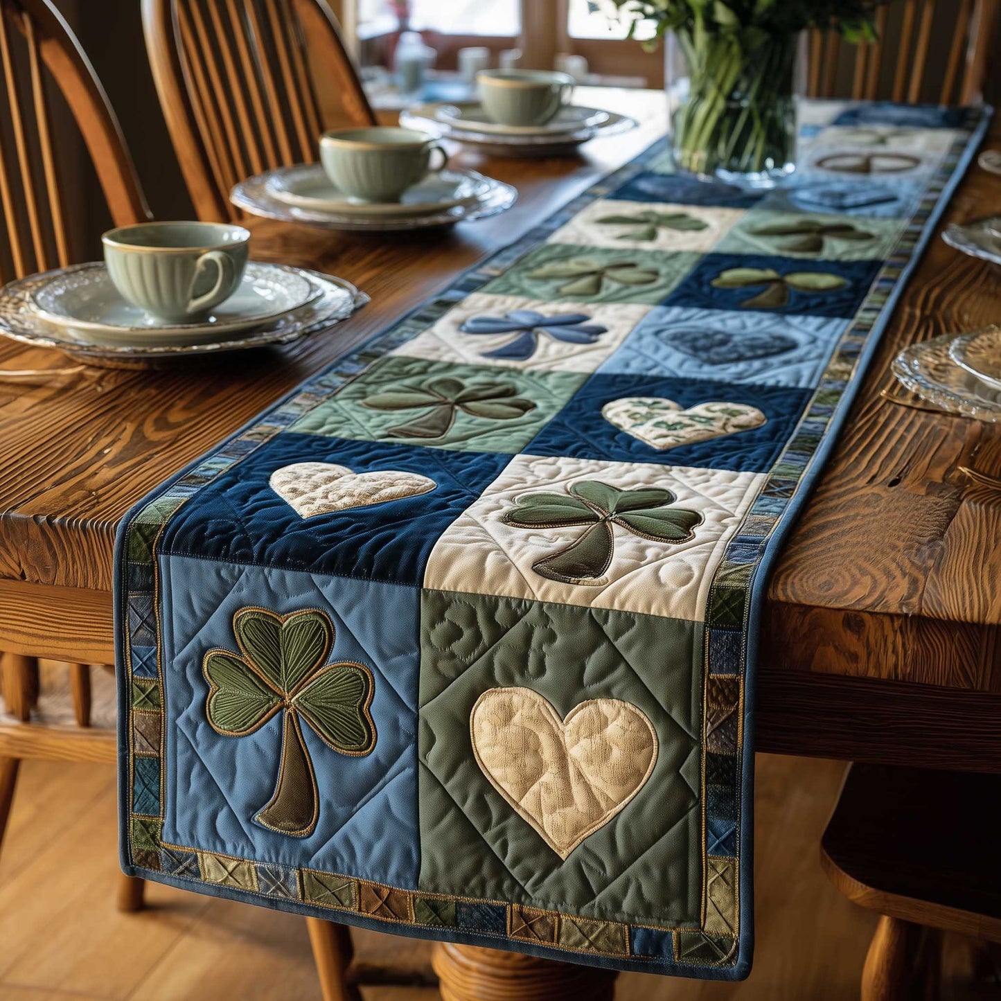 Irish Blessings Quilted Table Runner GFTOMA8746