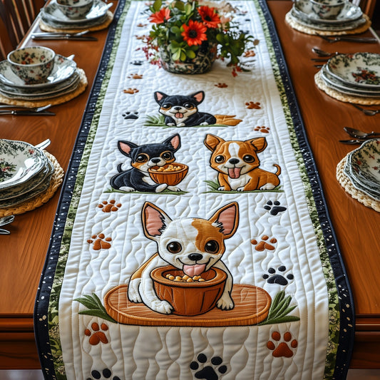 Chihuahua Quilted Table Runner GFTOMA874