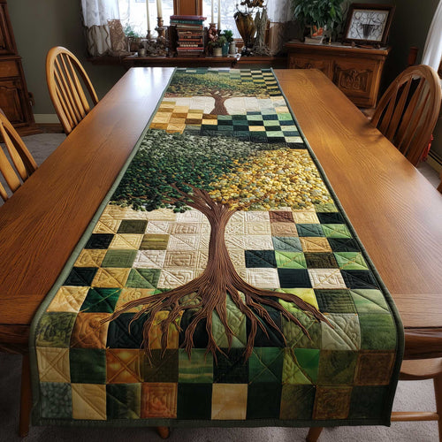 Tree Of Life Quilted Table Runner GFTOMA8753