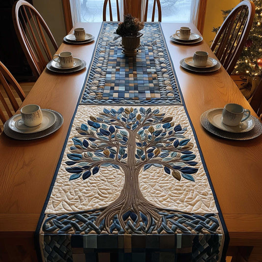 Celestial Tree Quilted Table Runner GFTOMA8757