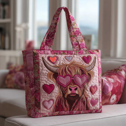 Farmhouse Cow  Quilted Tote Bag GFTOMA8767