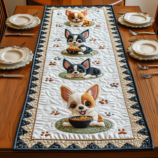 Chihuahua Quilted Table Runner GFTOMA876