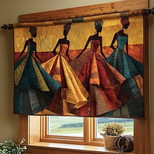 Golden Queens Quilted Valance GFTOMA8774