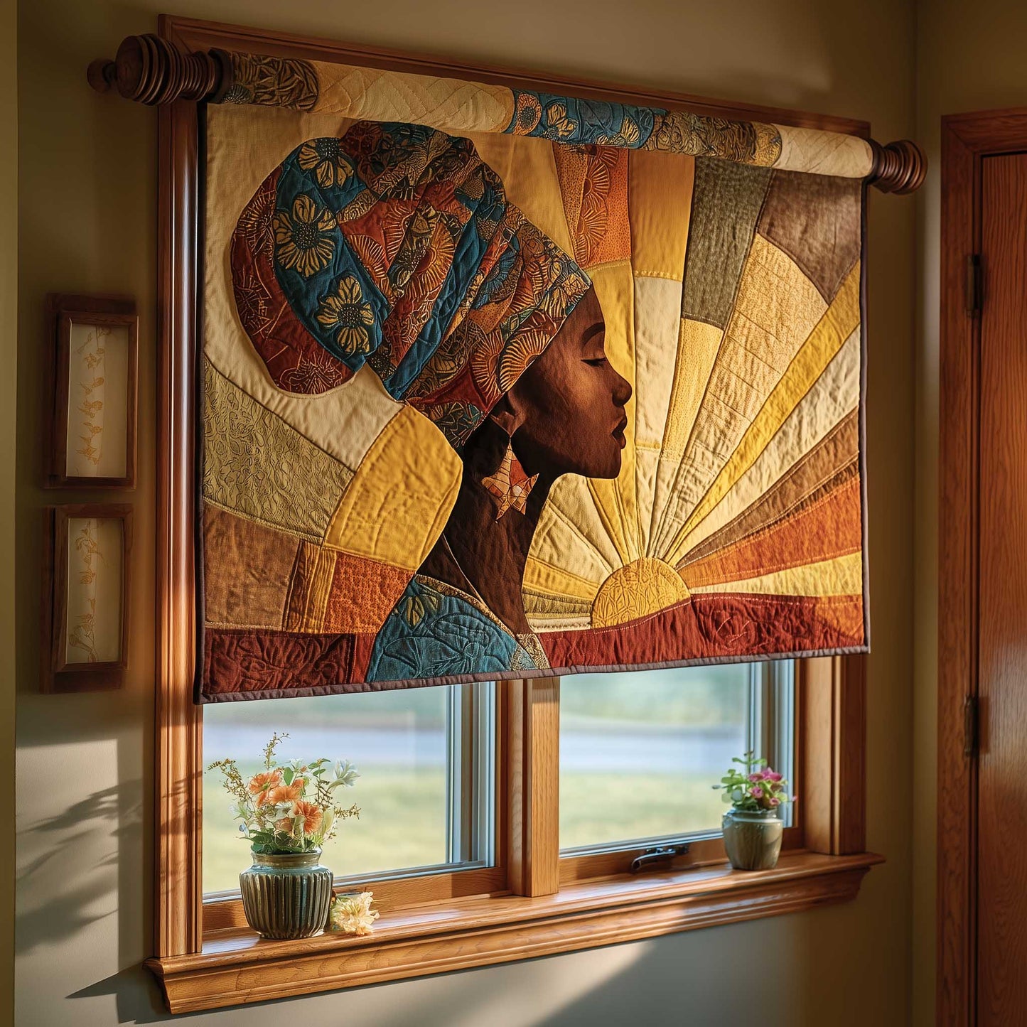 African Dream Quilted Valance GFTOMA8778