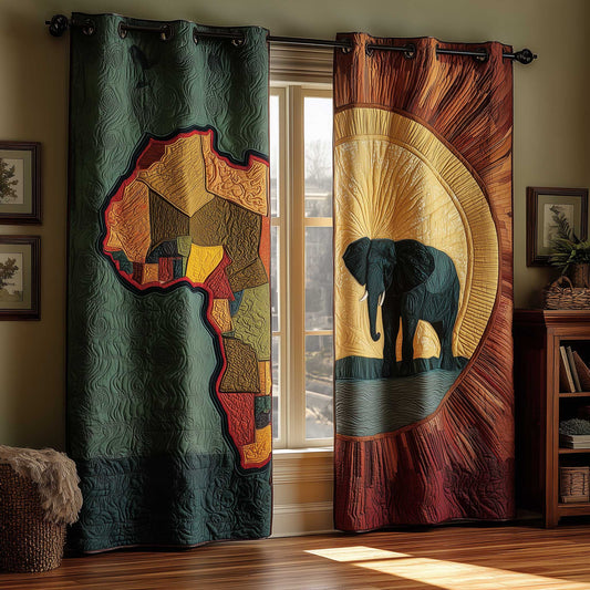 African Dream Quilted Curtains GFTOMA8799