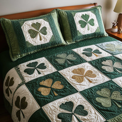 Irish Blessings 3-Piece Quilted Bedding Set GFTOMA8807