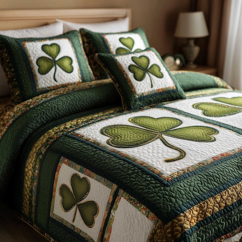 Irish Blessings 3-Piece Quilted Bedding Set GFTOMA8810
