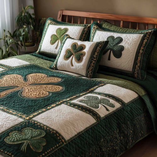 Irish Blessings 3-Piece Quilted Bedding Set GFTOMA8811