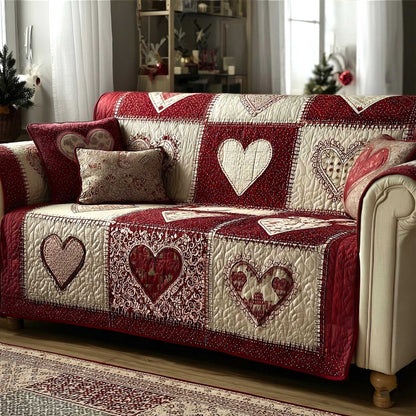 Heartloom Quilted Sofa Cover GFTOMA8859
