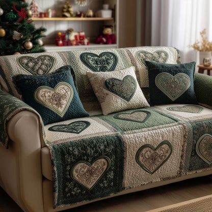 Heartloom Quilted Sofa Cover GFTOMA8861