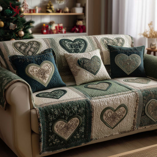 Heartloom Quilted Sofa Cover GFTOMA8861