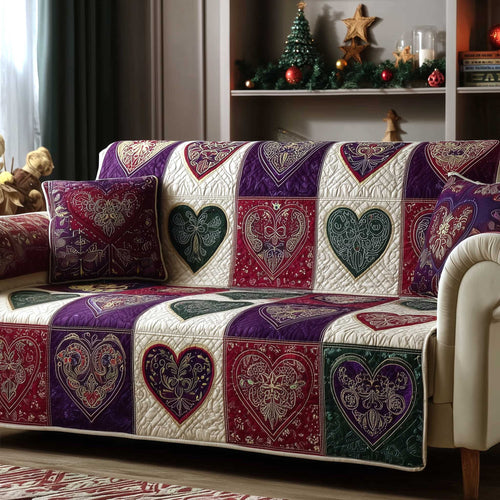 Heartloom Quilted Sofa Cover GFTOMA8863