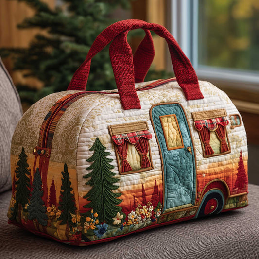 Cozy Camper Quilted Duffle Bag GFTOMA8886