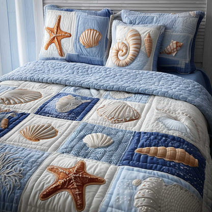 Ocean Breeze 3-Piece Quilted Bedding Set GFTOMA8911
