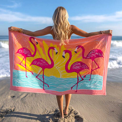 Flamingo Beach Towel GFTOMA8917
