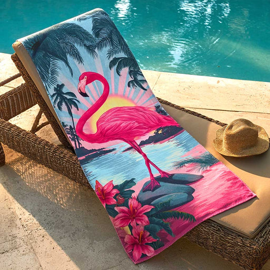 Flamingo Beach Towel GFTOMA8918