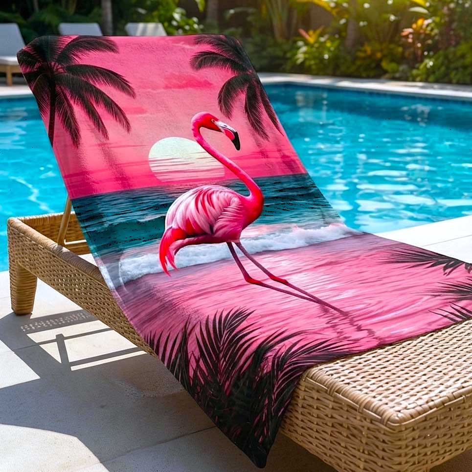 Flamingo Beach Towel GFTOMA8921