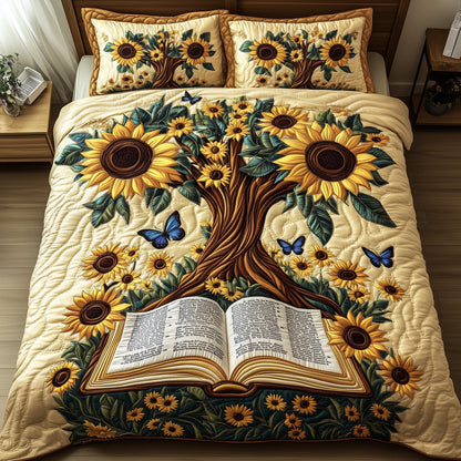 Sunflower Book Duvet Cover Set GFTOMA897