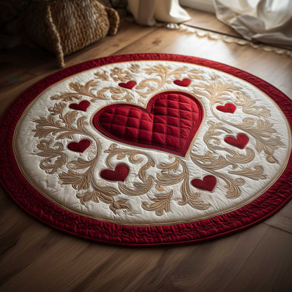 Heartloom Quilted Round Mat GFTOMA8984
